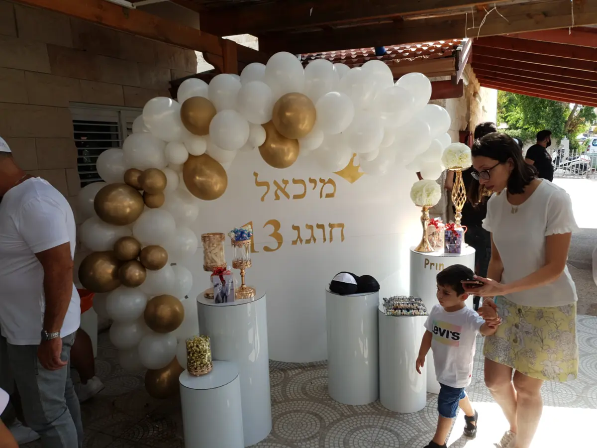 קיר בלונים אורגני – 20200827